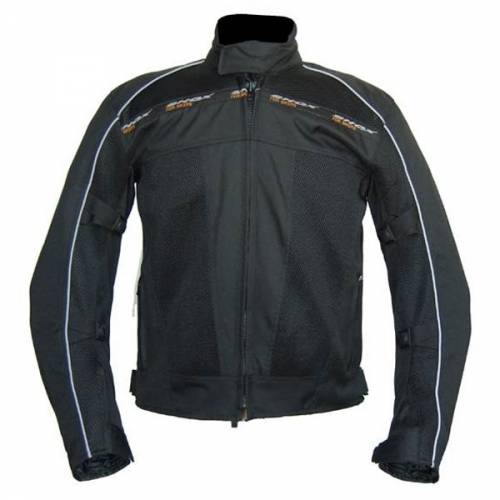 Geacă Moto din Textil SHOX VENTEX · Negru 