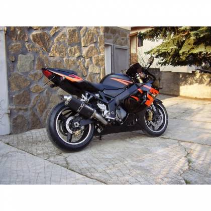 Toba esapament Bodis Suzuki GSX-R 600 2003 Bodis Three-tec carbon  - 1