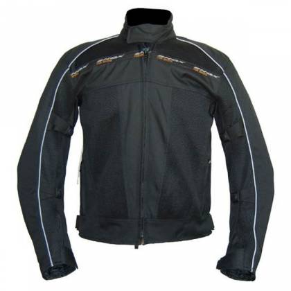 Geacă Moto din Textil SHOX VENTEX · Negru  - 0