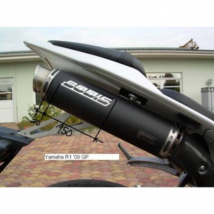 Toba esapament Bodis Yamaha R1 (09-) Bodis GP1  - 6