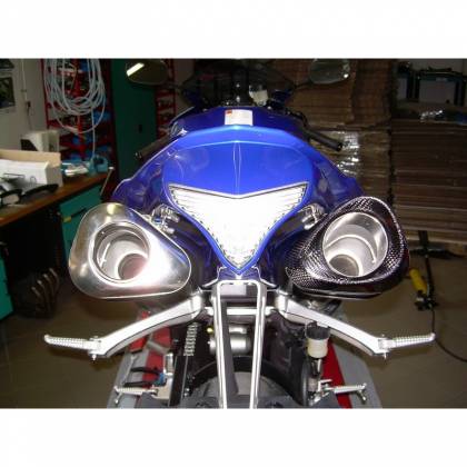Toba esapament Bodis Yamaha R1 (09-) Bodis Three-Tec  - 8