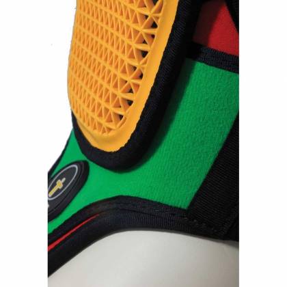 Protecție Enduro - Cross Copii FORCEFIELD KADET L1 · Roșu / Galben / Verde  - 1