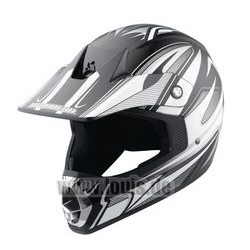 Cască Enduro - Cross Copii MADHEAD MX-KIDS 2 · Alb / Negru 