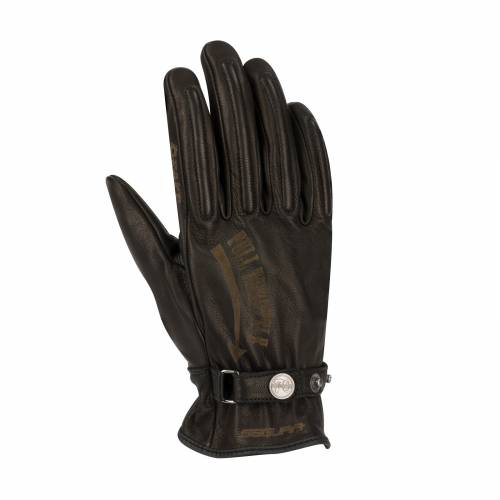 Mănuși Moto din Piele SEGURA COX · Negru 