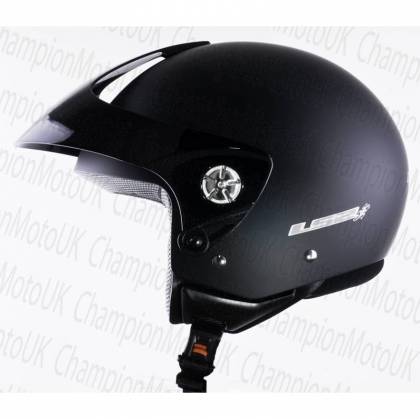 Cască Moto Open Face LS2 Midway · Negru Mat  - 0