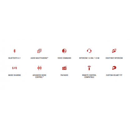 Sistem de Comunicație Bluetooth SENA SRL 2 pentru căștile Shoei  - 4