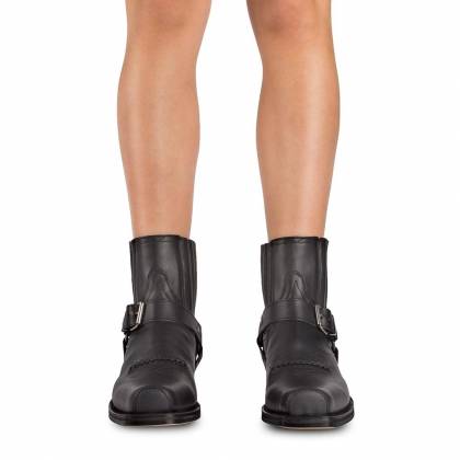 Botine Moto Chopper din Piele Naturală SENDRA BOOTS 6445 Seta Pull Oil Negro · Negru  - 6