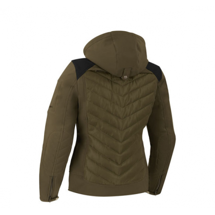 Geacă Moto Damă din Textil SEGURA LADY NATCHO · Khaki  - 1