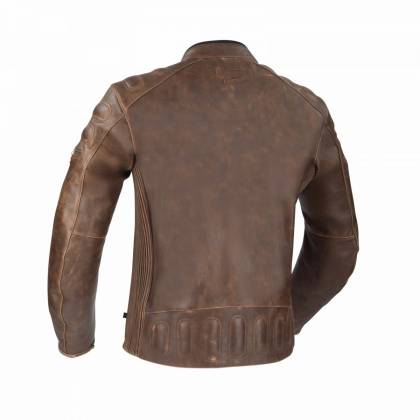 Geacă Moto din Piele SEGURA BONGO · Maro  - 1