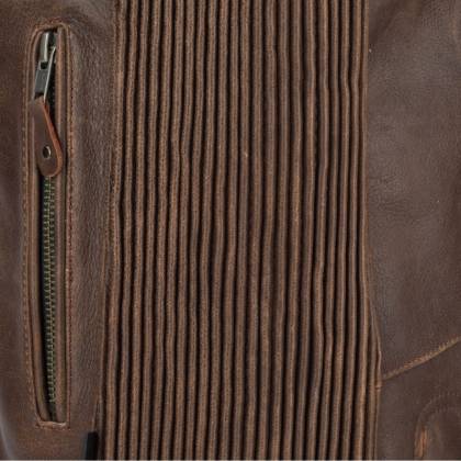 Geacă Moto din Piele SEGURA BONGO · Maro  - 2