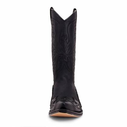 Cizme Cowboy Unisex SENDRA BOOTS 3242 · PULL OIL NEGRO-TRANSP. PITON · Negru  - 2