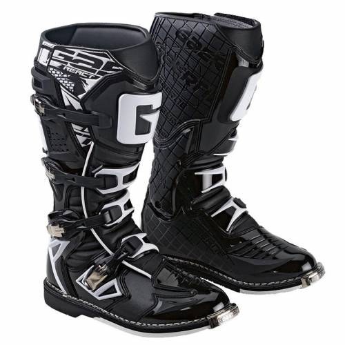 Cizme Moto din Piele & Textil GAERNE G-REACT Goodyear · Negru 