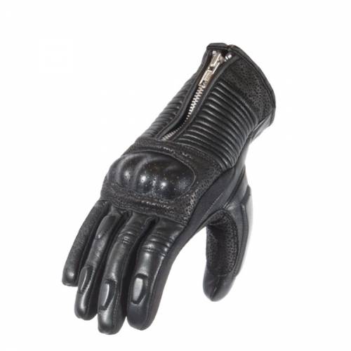 Mănuși Moto din Piele BRITTEN AUSTIN · Negru 