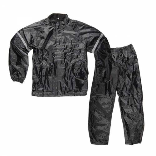 Combinezon Moto Ploaie SHOX HURRICANE · Negru 