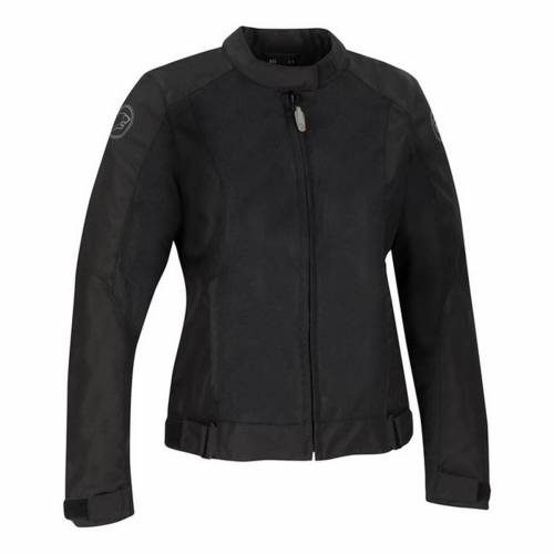 Geacă Moto Damă de Vară din Textil BERING LADY RIKO · Negru 