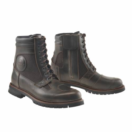 Ghete Moto din Piele GAERNE G.WARRIOR · Maro 