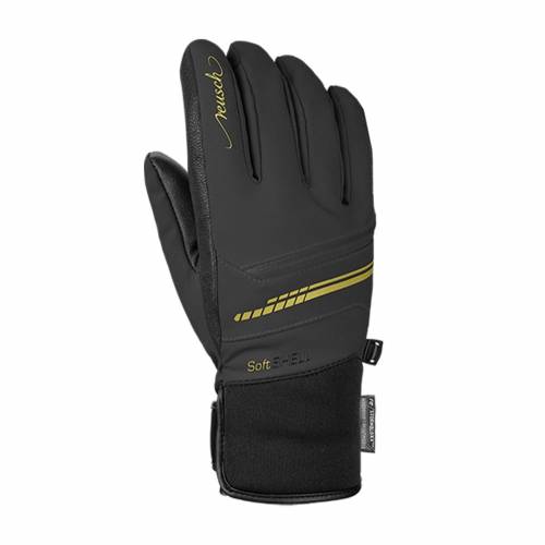 Mânuși Urbane Damă REUSCH TOMKE STORMBLOXX 7707 · Negru / Auriu 