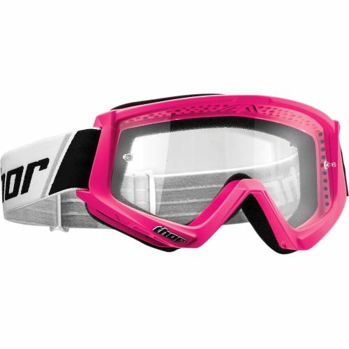 Ochelari Enduro - Cross THOR COMBAT · Roz-Fluo / Negru 