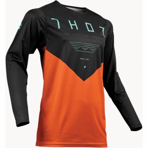 Tricou Enduro - Cross THOR PRIME PRO · Portocaliu / Negru 
