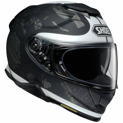 Cască Moto Integrală SHOEI GT-AIR II REMINISCE TC-5 · Negru / Alb / Gri 
