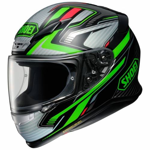Cască Moto Integrală SHOEI NXR STAB TC-4 · Verde / Gri / Negru / Portocaliu 