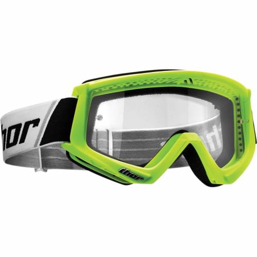 Ochelari Enduro - Cross Copii THOR COMBAT ·  Verde-Fluo / Negru 