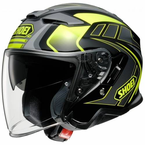Casca Moto Open Face SHOEI J-CRUISE II AGLERO TC-3 · Galben / Negru / Gri 