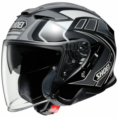 Casca Moto Open Face SHOEI J-CRUISE II AGLERO TC-5 · Alb / Negru / Gri 