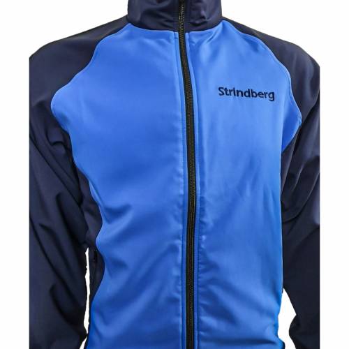 Bluză Trening STRINDBERG 2108/8 · Albastru - Bleumarin / Negru 