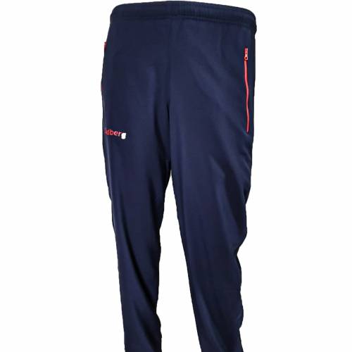 Pantaloni Trening STRINDBERG 2135 · Bleumarin / Roșu 