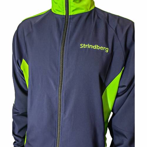 Geacă Trening STRINDBERG 2156 · Bleumarin / Verde-Fluo 