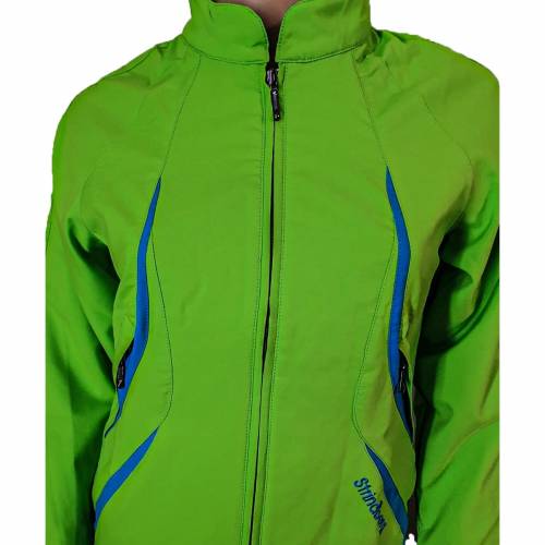 Geacă Trening Damă STRINDBERG 5042G · Verde / Albastru 