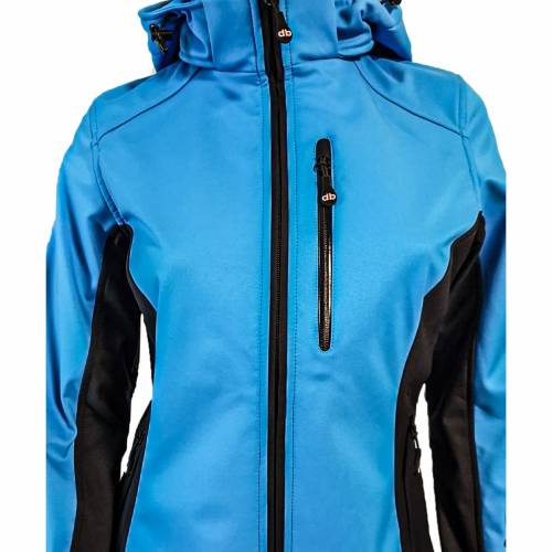 Geacă Softshell Damă STRINDBERG 5091/8, Toraydelfy · Negru / Albastru 