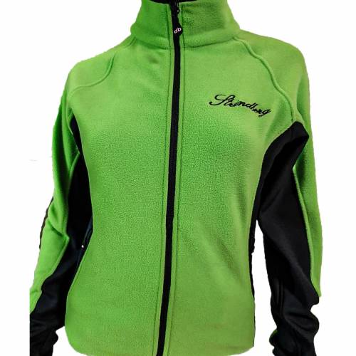 Bluză Polar Damă STRINDBERG 5153 · Verde / Negru 