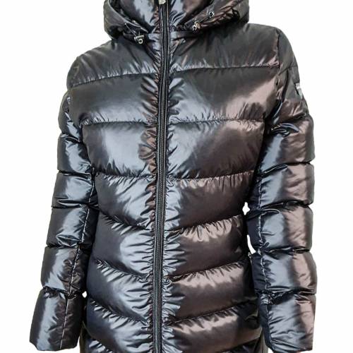 Geacă Lungă Puf Damă STRINDBERG 5173 · Negru 