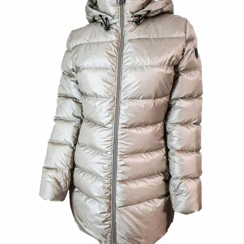 Geacă Lungă Puf Damă STRINDBERG 5173 · Bej 