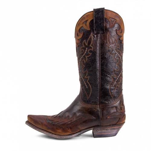 Cizme Cowboy Unisex 9669 Cuervo Flota Tan-Barbados Quercia · Maro 