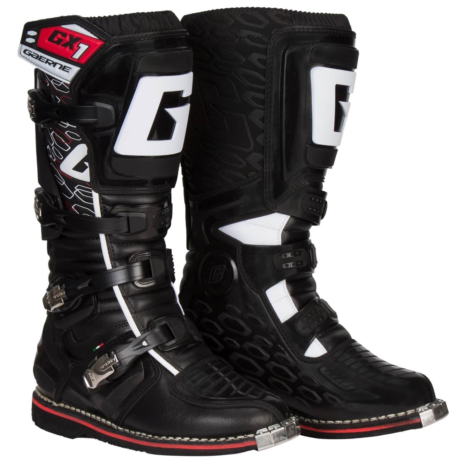 Cizme Enduro - Cross GAERNE GX-1 GOODYEAR · Negru / Roșu 