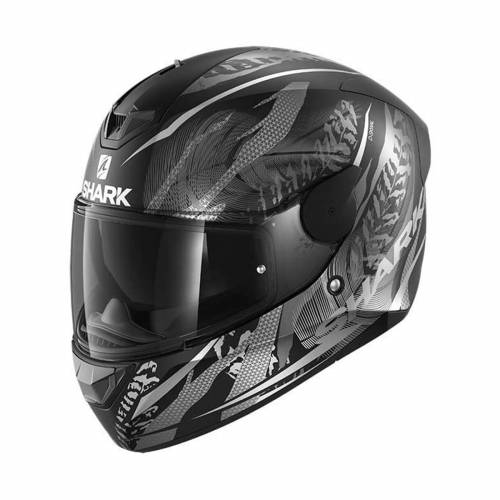 Cască Moto Integrală SHARK D-SKWAL 2 SHIGAN · Argintiu / Negru Mat 