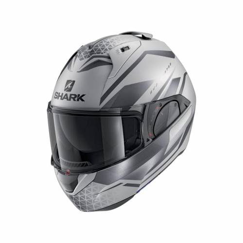 Cască Moto Modulară SHARK EVO ES YARI · Gri / Negru Mat 