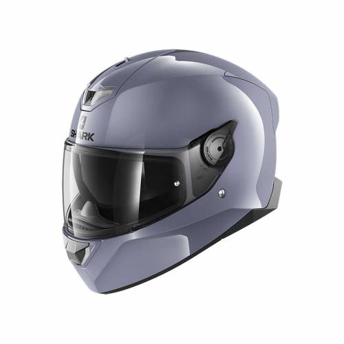 Cască Moto Integrală SHARK SKWAL 2 BLANK cu Sistem Led · Gri 