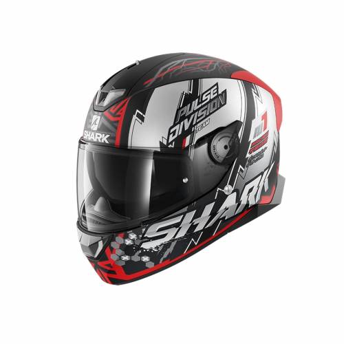 Cască Moto Integrală SHARK SKWAL 2 NOXXYS cu Lumini LED · Negru / Gri / Roșu 