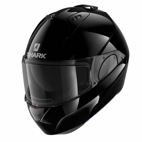 Cască Moto Modulară SHARK EVO ES BLANK · Negru 