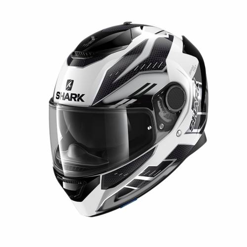 Cască Moto Integrală SHARK SPARTAN ANTHEON · Alb / Argintiu / Negru 