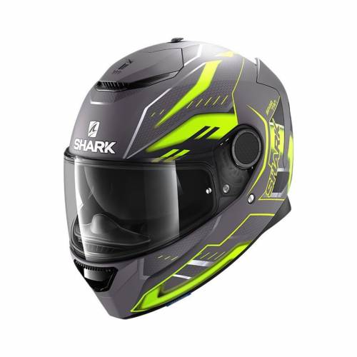 Cască Moto Integrală SHARK SPARTAN ANTHEON · Gri / Galben / Negru 