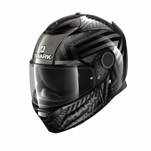 Cască Moto Integrală SHARK SPARTAN 1.2 KOBRAK · Negru / Gri 
