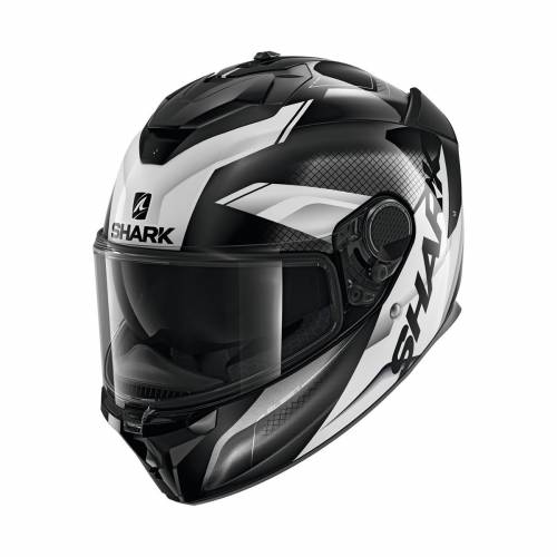 Cască Moto Integrală SHARK SPARTAN GT ELGEN · Gri / Negru / Alb 