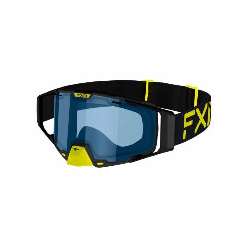 Ochelari Snowmobile FXR COMBAT · Verde Fluo - Negru 