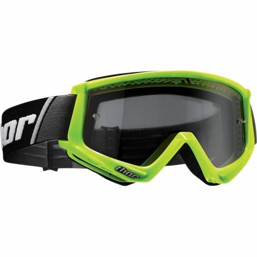Ochelari Enduro - Cross THOR COMBAT SAND BLAST · Verde Fluo / Negru 