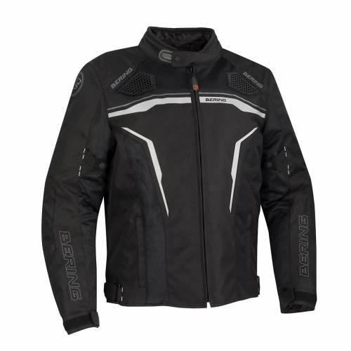 Geacă Moto din Textil BERING BATIST · Negru 